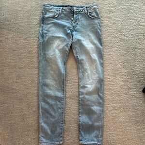 Good as new NEUW light blue jeans